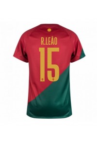 Portugal Rafael Leao #15 Voetbaltruitje Thuis tenue WK 2022 Korte Mouw